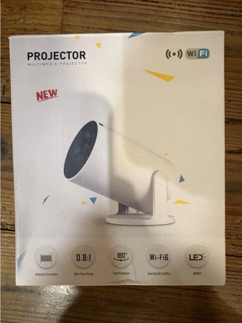 WiFi Multimedia Projector - White